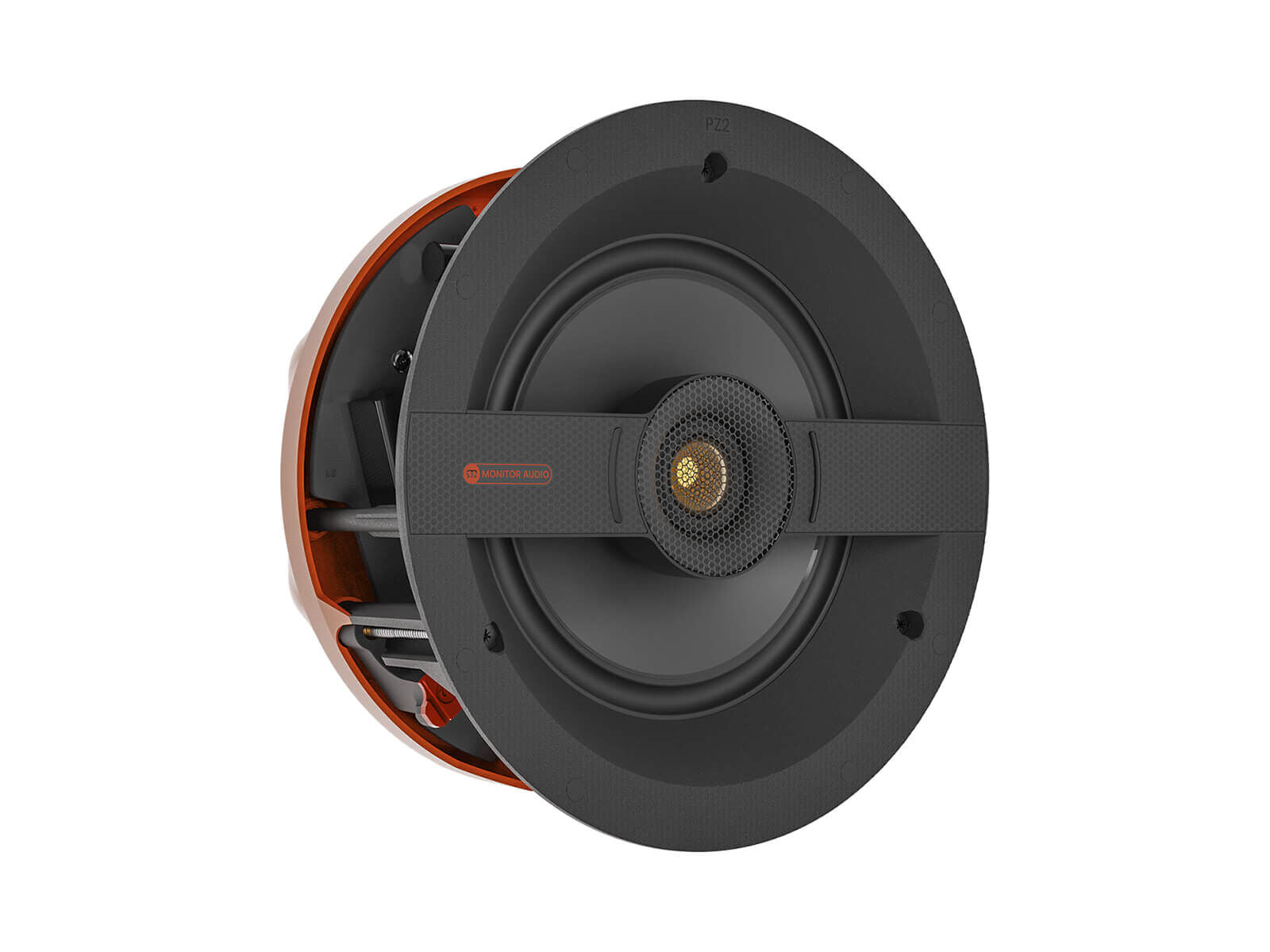 WiiM Amp Music Streaming Amplifier + 4 x Monitor Audio C1M Ceiling Speakers + 40m QED QX16/2