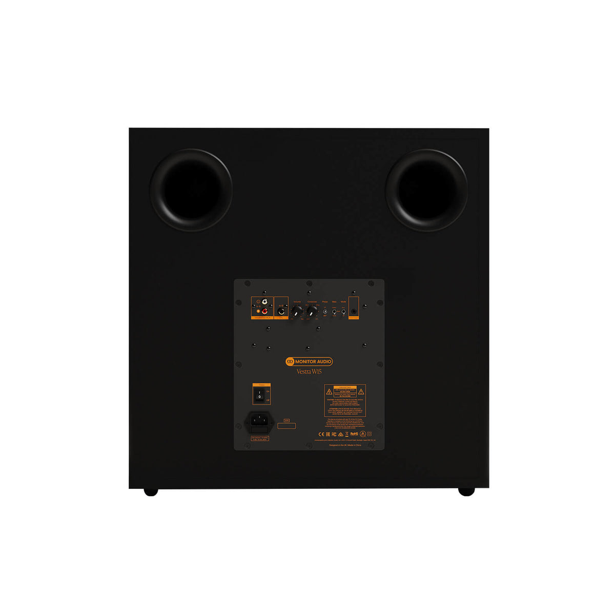 Monitor Audio Vestra W15 Subwoofer – Black