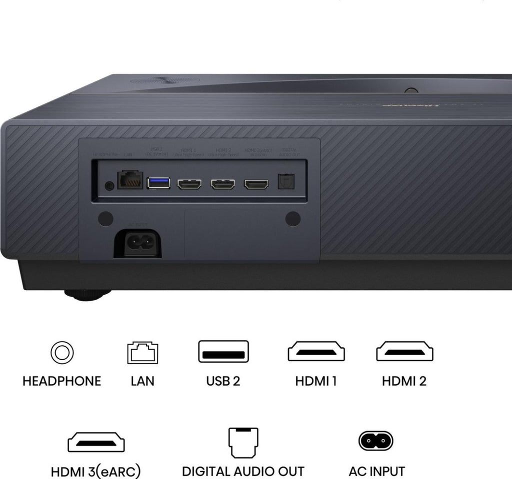 Hisense PT1 4K Ultra Short Throw Triple Smart Laser Cinema Projector