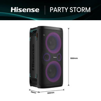 Hisense Party Storm - DAMAGED