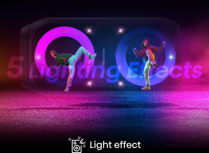 Hisense Party Rocket 160 – Compact Portable Battery Powered Bluetooth Party Speaker