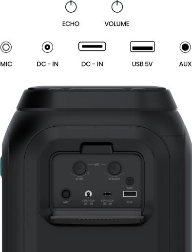 Hisense Party Rocket 160 – Compact Portable Battery Powered Bluetooth Party Speaker