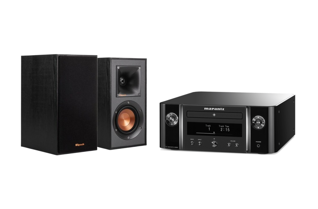 Marantz M-CR612 All-In-One HiFi System + Klipsch R-41M Speakers Package with 5 metres Classic 79 Strand