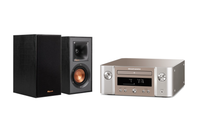 Marantz M-CR612 All-In-One HiFi System + Klipsch R-41M Speakers Package with 5 metres Classic 79 Strand