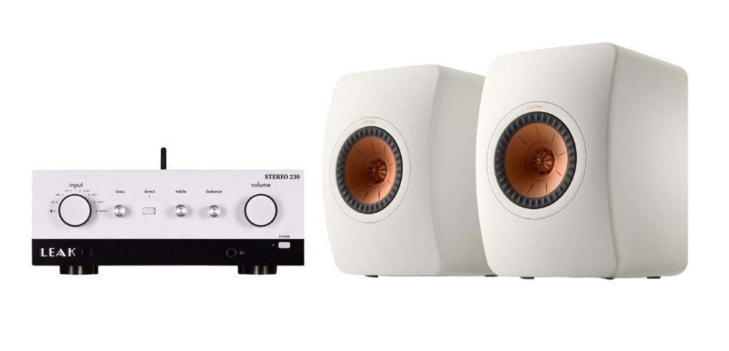 LEAK Stereo 230 Integrated Amplifier + KEF LS50 Meta Speakers