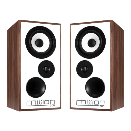 Audiolab 9000A & Mission 700 Bookshelf Speakers with Stands