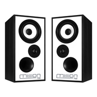 Mission 700 Bookshelf Speakers With Stands - Black