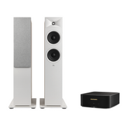 Marantz Model M1 – 2 Channel Wireless Streaming Amplifier + JBL Stage 280F Floor Standing Speakers Package and 5 metres Classic 79 Strand