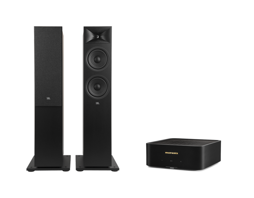 Marantz Model M1 – 2 Channel Wireless Streaming Amplifier + JBL Stage 260F Floor Standing Speakers Package and 5 metres Classic 79 Strand