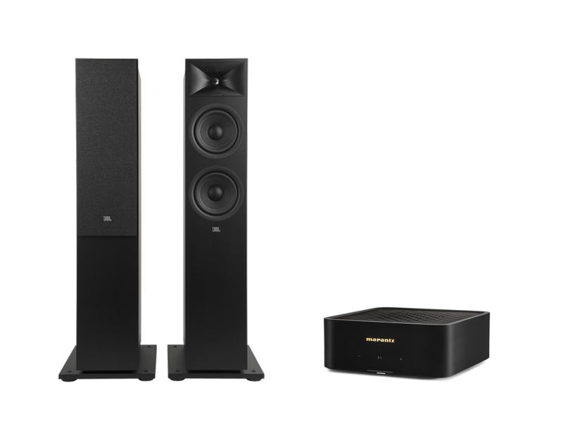 Marantz Model M1 – 2 Channel Wireless Streaming Amplifier + JBL Stage 260F Floor Standing Speakers Package and 5 metres Classic 79 Strand