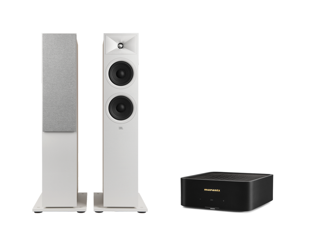 Marantz Model M1 – 2 Channel Wireless Streaming Amplifier + JBL Stage 260F Floor Standing Speakers Package and 5 metres Classic 79 Strand