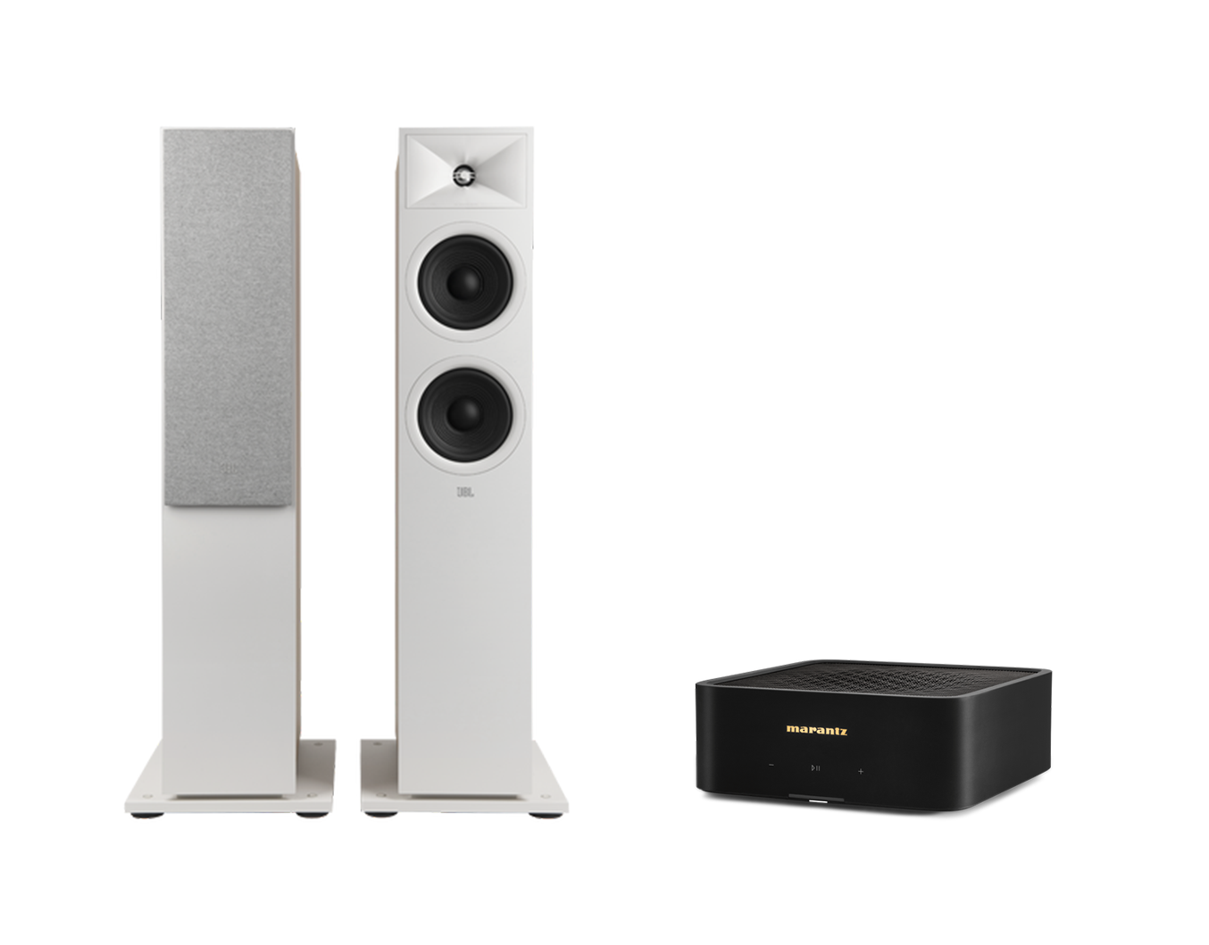 Marantz Model M1 – 2 Channel Wireless Streaming Amplifier + JBL Stage 260F Floor Standing Speakers Package and 5 metres Classic 79 Strand