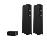 Marantz Model M1 – 2 Channel Wireless Streaming Amplifier + Wharfedale Diamond 12.4i Floor Standing Speakers Package and 5 metres Classic 79 Strand