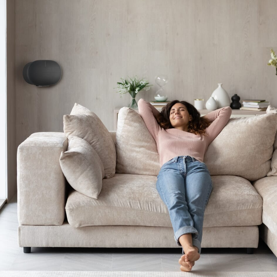 Mountson Wall Mount Bracket for Sonos Era 300 - Black