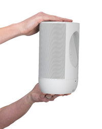 Mountson Premium Wall Mount for Sonos Move - White (Pair)