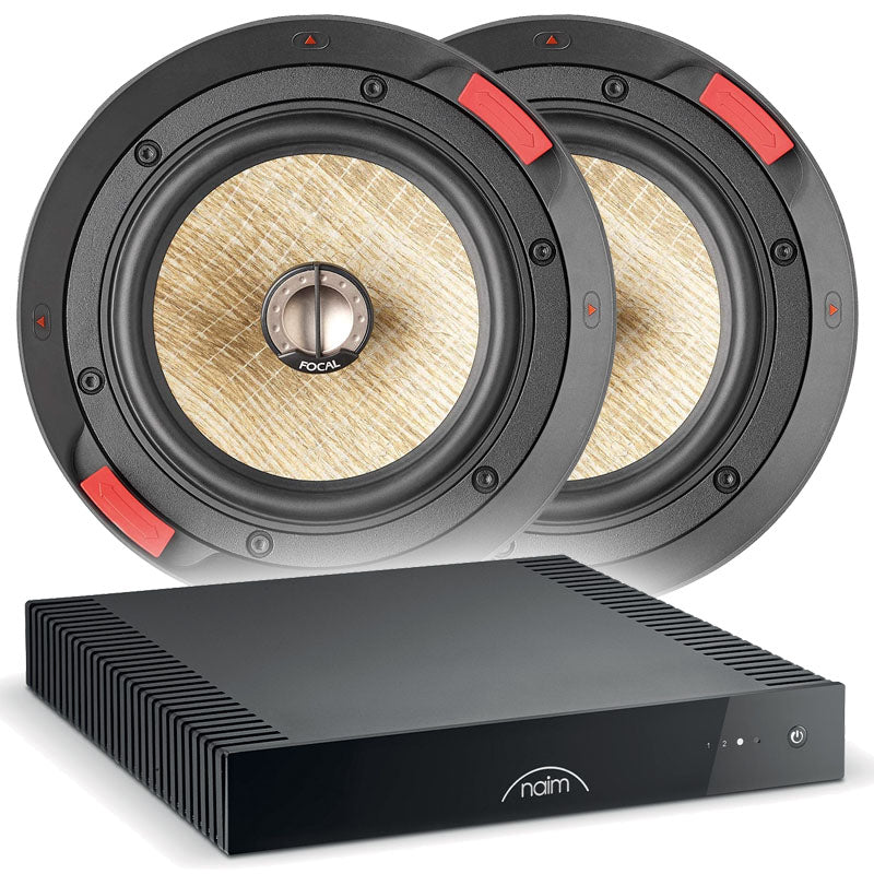 Naim Ci Uniti 102 Streaming Amplifier + X2 Focal 300 ICW6 6.5'' In-Ceiling Speakers