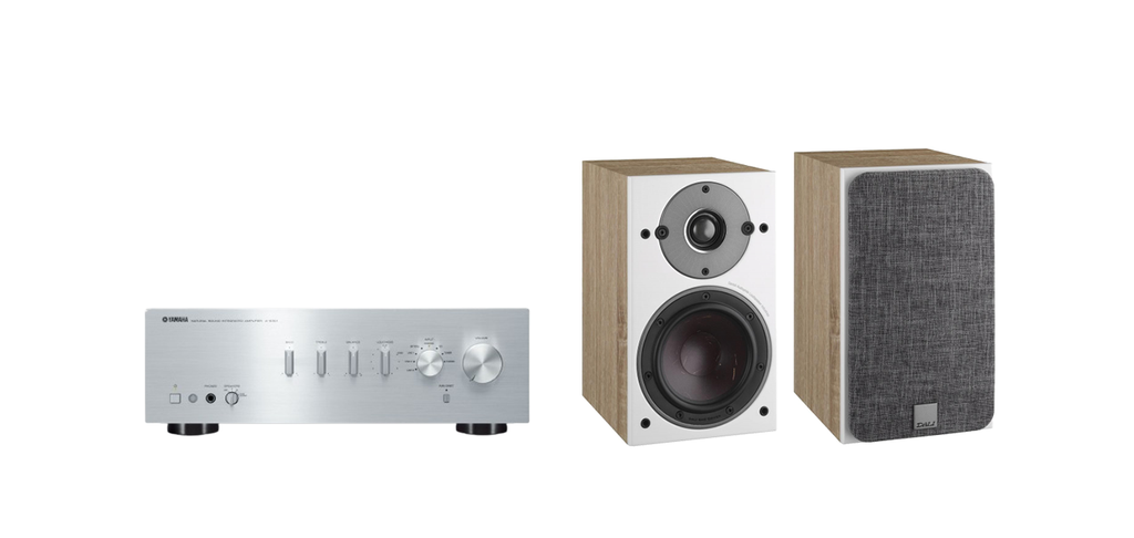 Yamaha A-S501 Stereo Amplifier + Dali Oberon 1 Bookshelf Speakers