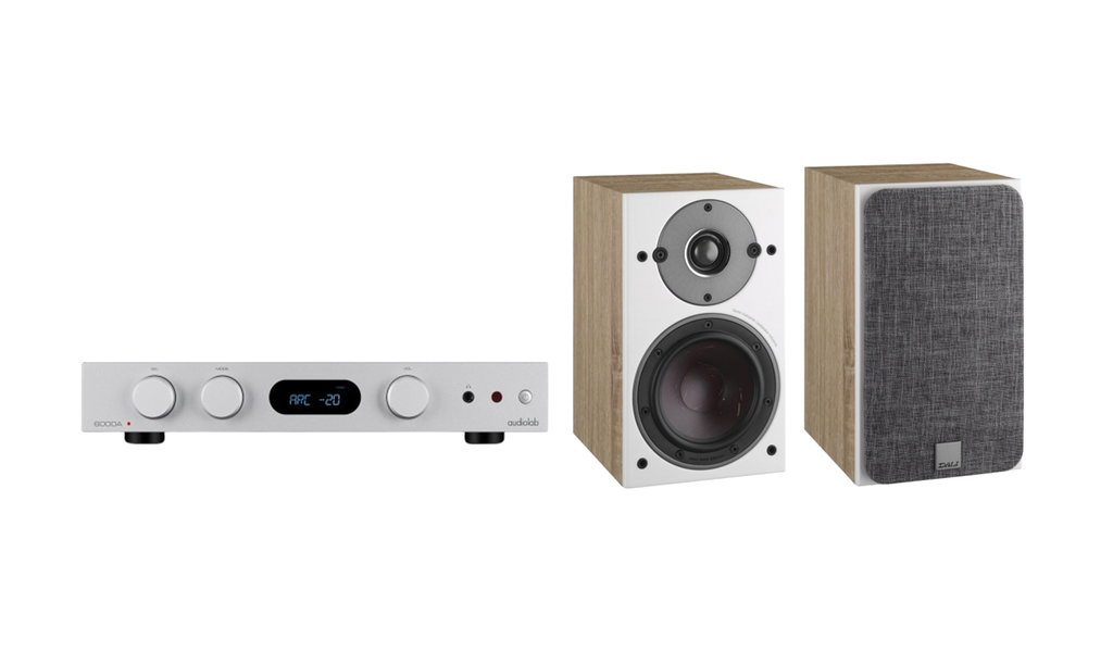 Audiolab 6000A Mk2 - Integrated Amplifier + Dali Oberon 3 Bookshelf Speakers