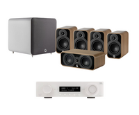 JBL MA510 5.2 8K AV Receiver + Q Acoustics 5010 5.1 Cinema Pack
