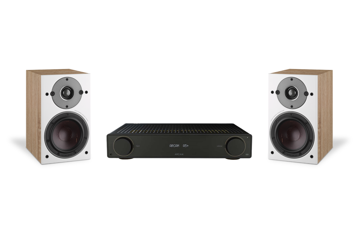 ARCAM A5+ Integrated Amplifier + Dali Oberon 1 Speakers Package and 5 metres Classic 79 Strand