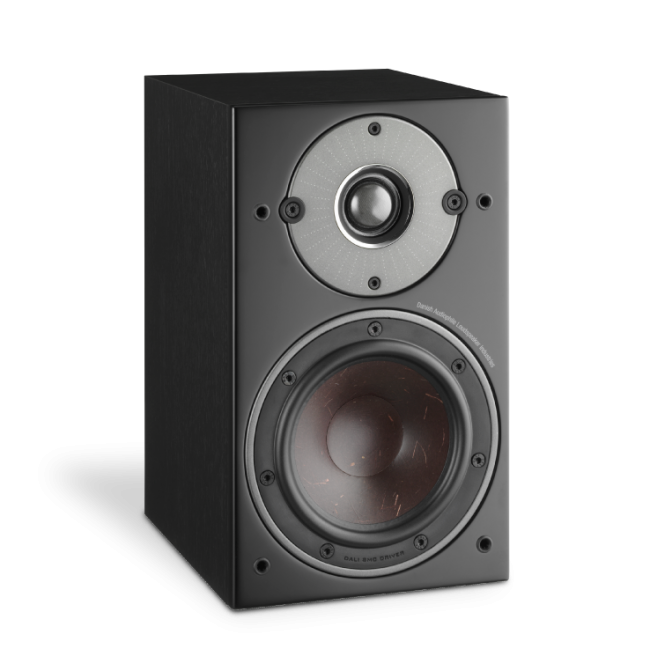 Marantz PM6007 Amplifier and Dali Oberon 1 Bookshelf Speakers in Black