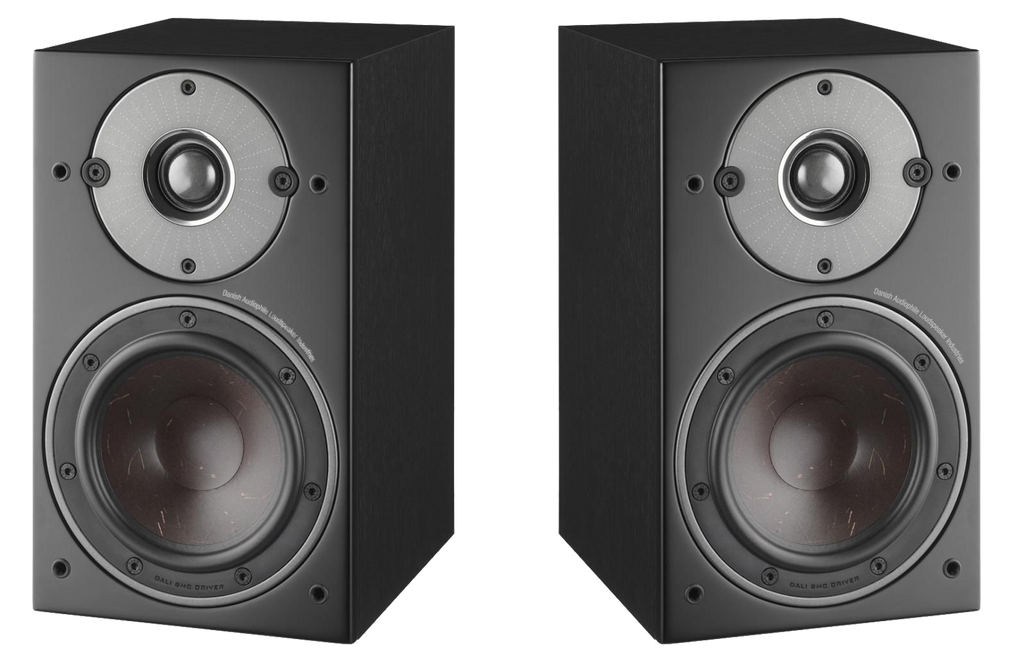 Dali Oberon 1 Bookshelf Speakers - Black Ash