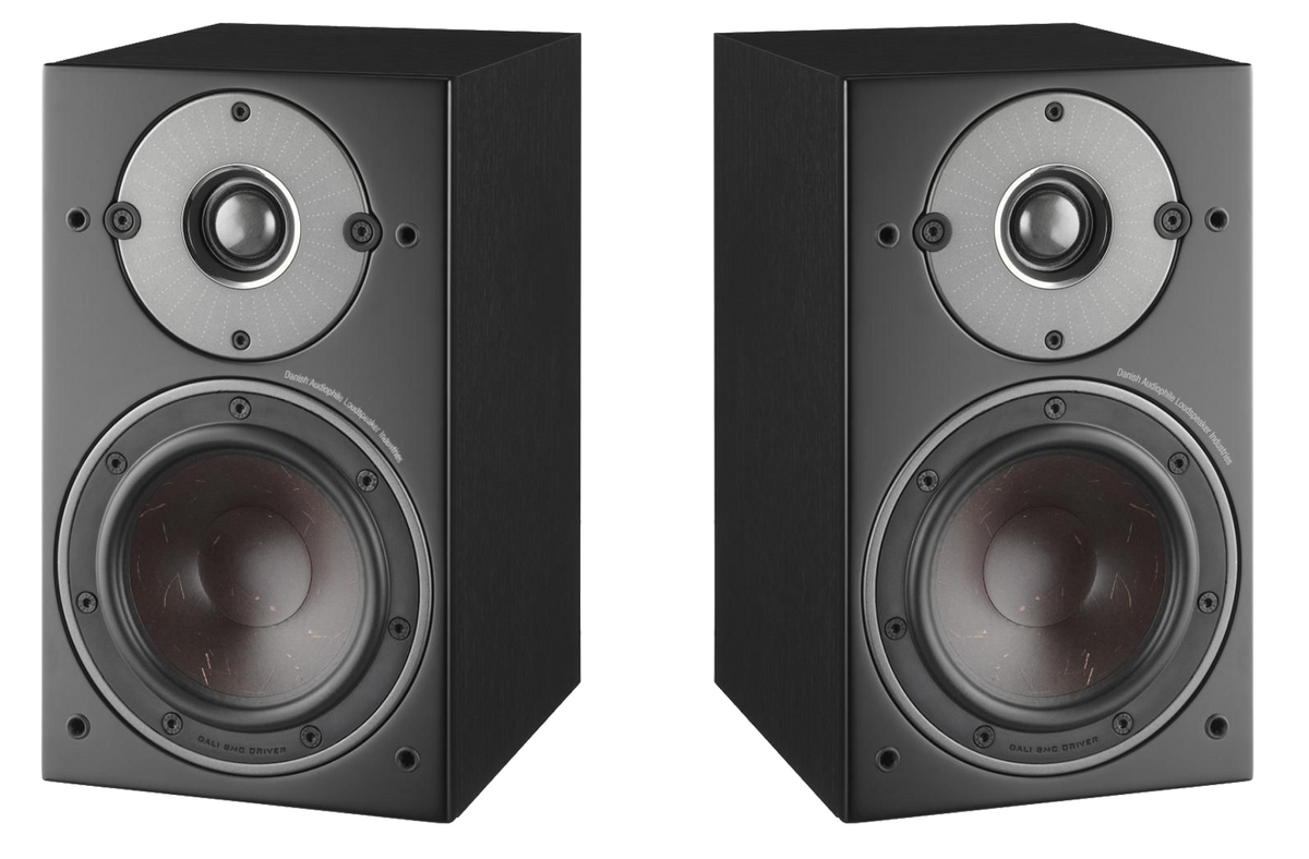 Dali Oberon 1 Bookshelf Speakers - Black Ash