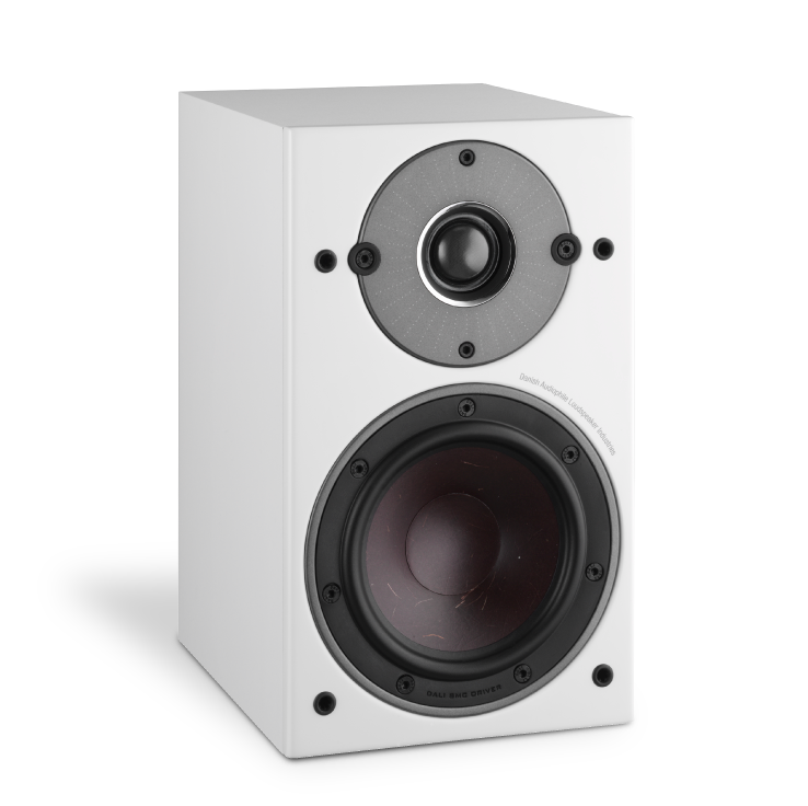 Dali Oberon 1 Bookshelf Speakers - White