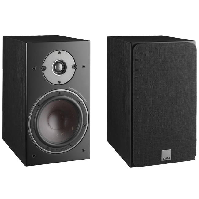 Dali Oberon 3 Bookshelf Speakers - Black Ash