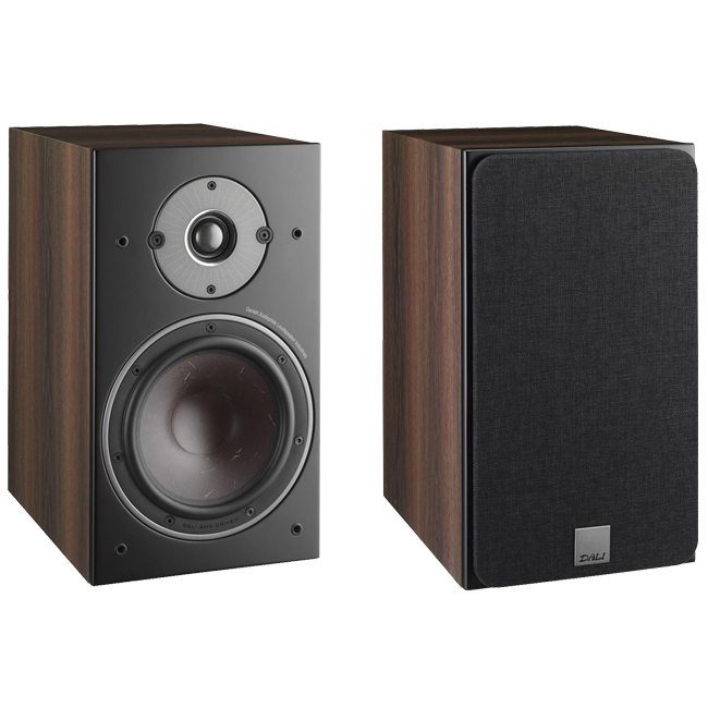 Dali Oberon 3 Bookshelf Speakers - Dark Walnut