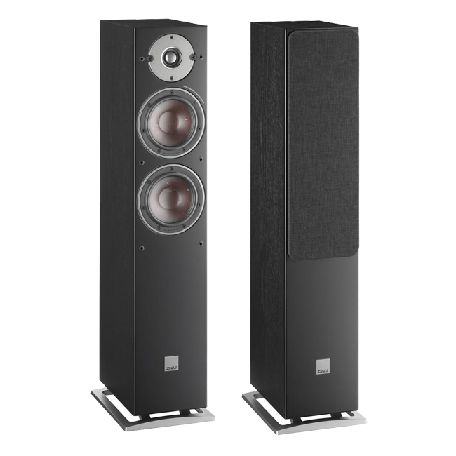 Dali Oberon 5 Floorstanding Speakers - Black Ash - Ex Demo