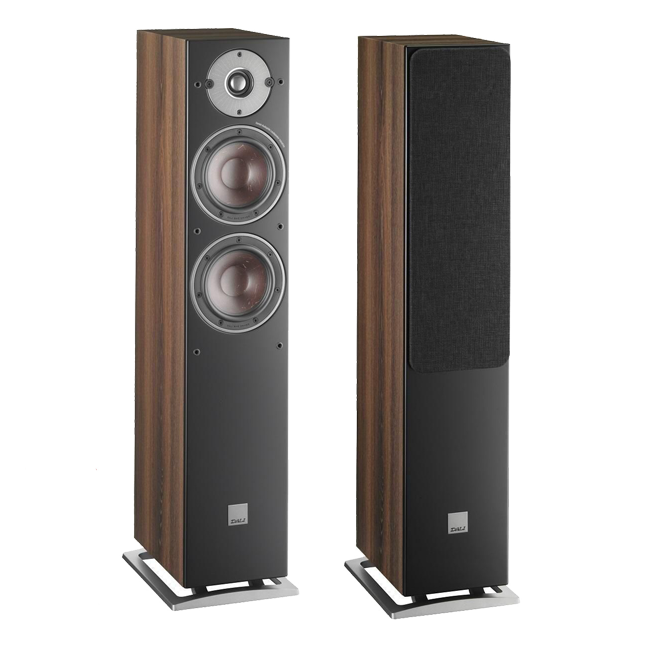 Dali Oberon 5 Floorstanding Speakers - Dark Walnut