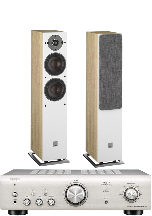 Denon PMA-600NE Integrated Amplifier + Dali Oberon 5 Floorstanding Speakers