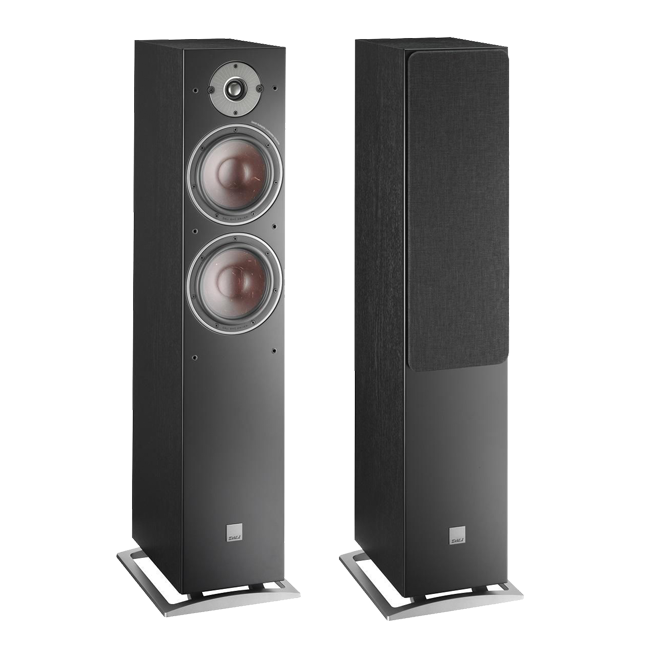 Dali Oberon 7 Floorstanding Speakers - Black Ash