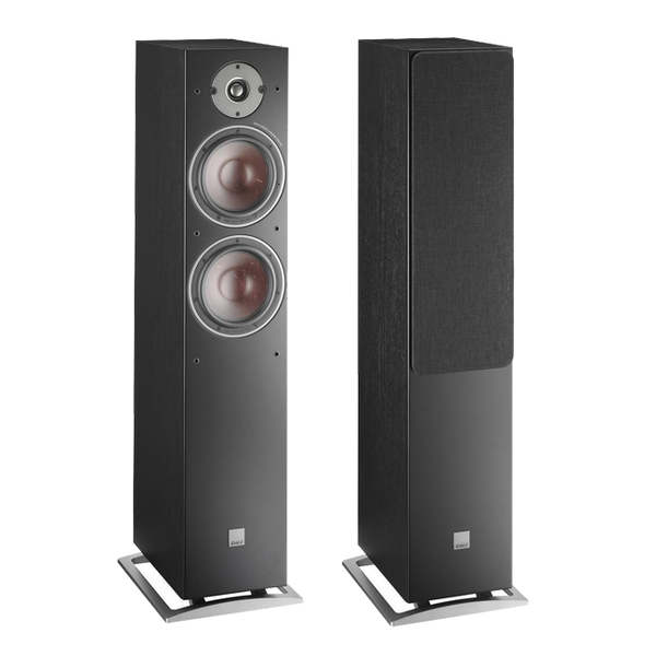 Dali Oberon 7 Floorstanding Speakers - Black Ash – homeavdirect