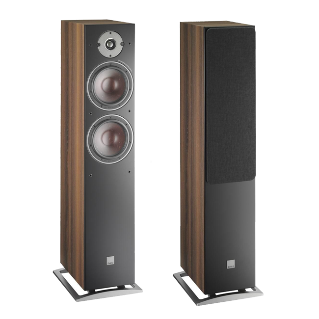 Dali Oberon 7 Floorstanding Speakers - Dark Walnut