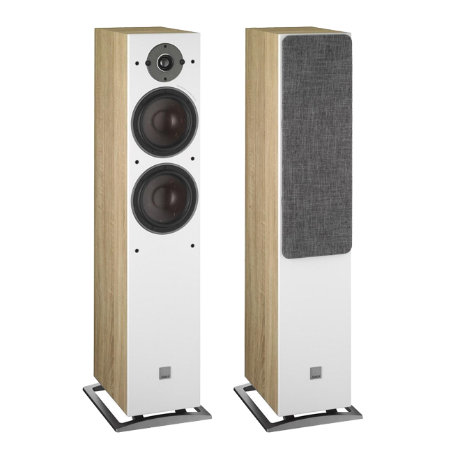 Dali Oberon 7 Floorstanding Speakers - Light Oak