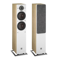 Dali Oberon 7 Floorstanding Speakers - Light Oak