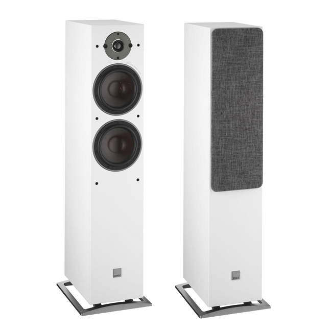 Dali Oberon 7 Floorstanding Speakers - White