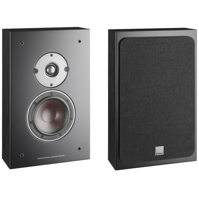 Dali Oberon On-Wall Speakers - Black Ash