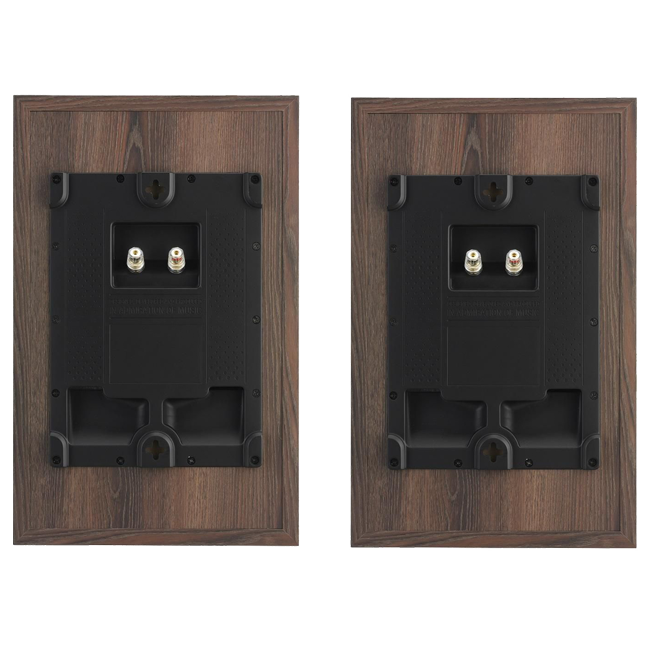 Dali Oberon On-Wall Speakers - Dark Walnut