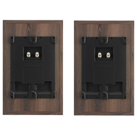 Dali Oberon On-Wall Speakers - Dark Walnut