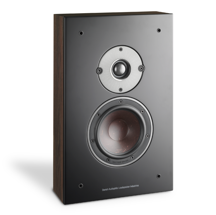 Dali Oberon On-Wall Speakers - Dark Walnut