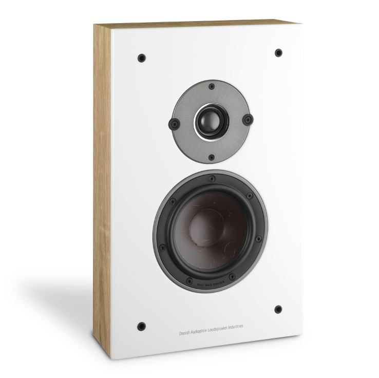 Dali Oberon On-Wall Speakers - Light Oak