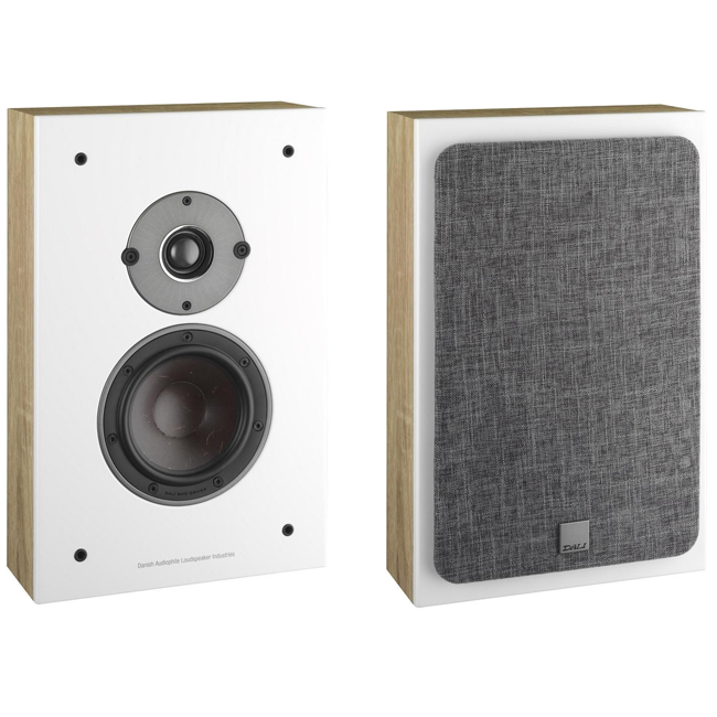 Dali Oberon On-Wall Speakers - Light Oak