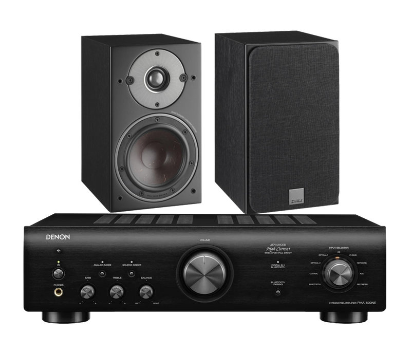 Denon PMA-600NE Integrated Amplifier + Dali Oberon 3 Bookshelf Speakers