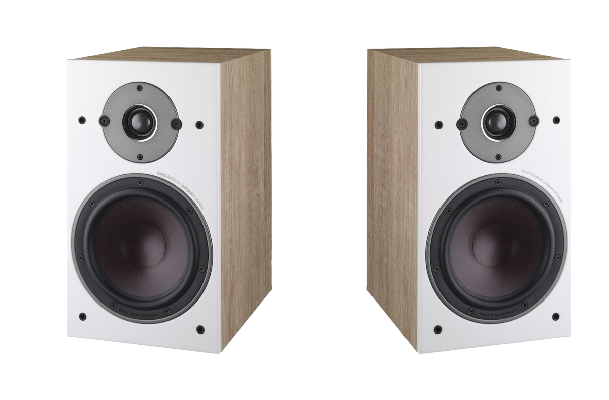 Dali Oberon 3 Bookshelf Speakers - Light Oak