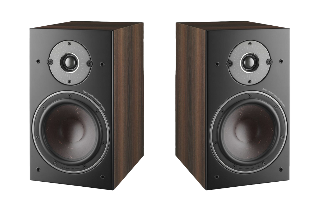 Dali Oberon 3 Bookshelf Speakers - Dark Walnut