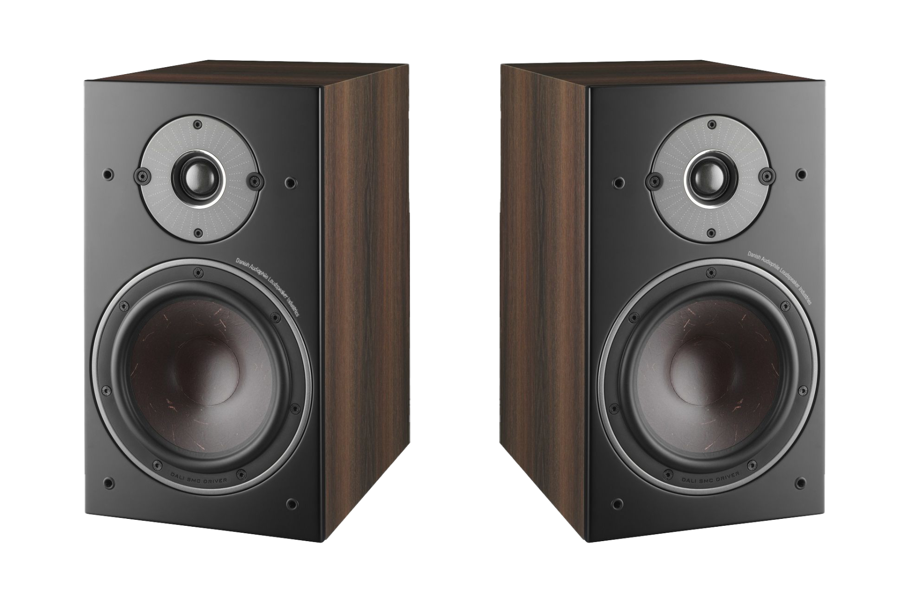 Dali Oberon 3 Bookshelf Speakers - Dark Walnut