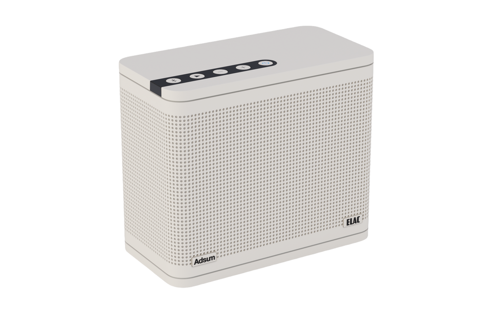 ELAC NAVA 100 Portable Bluetooth Speaker - Adsum White